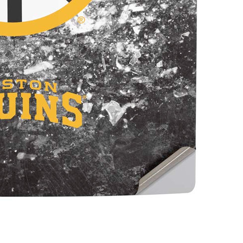 NHL Boston Bruins Iced PS5 Slim Digital Edition Console Skin